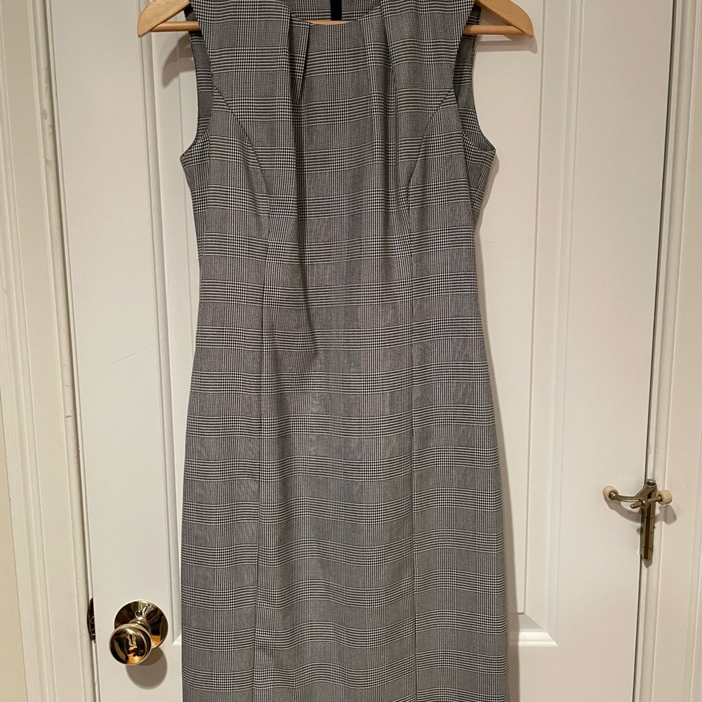 Black and white Calvin Klein dress